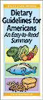 Dietary Guidelines for Americans: An Easy-to-Read Summary