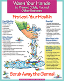 Wash Your Hands to Prevent Colds... (Display Poster)