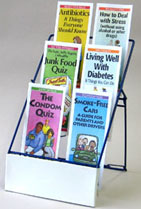 6-Pocket Pamphlet Display Rack