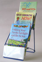 3-Pocket Book Display Rack